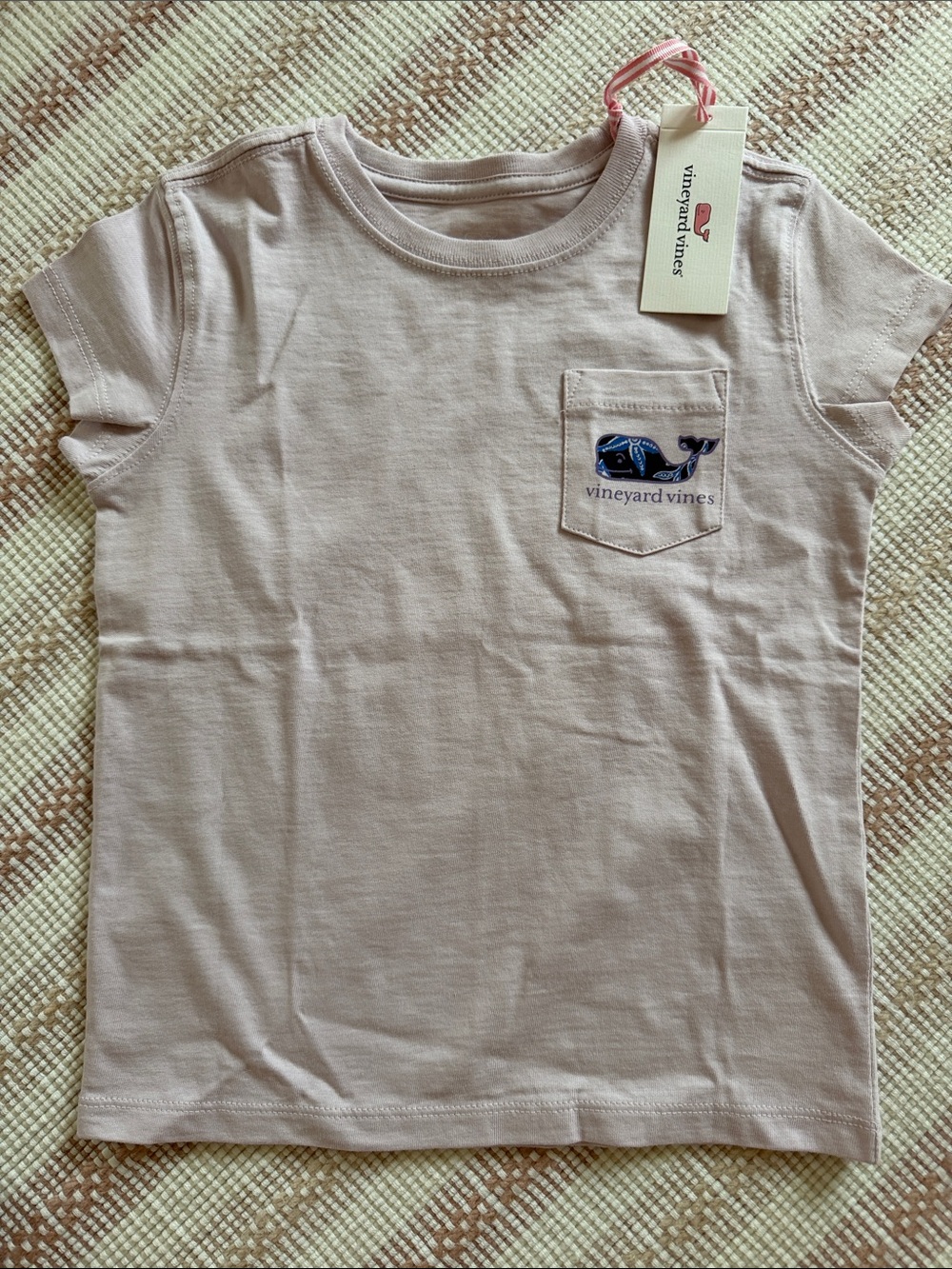 Vineyard Vines Girls' Pocket Tee